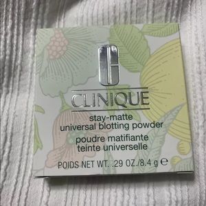 Clinique Stay Matte Face Powder .29 oz Authentic